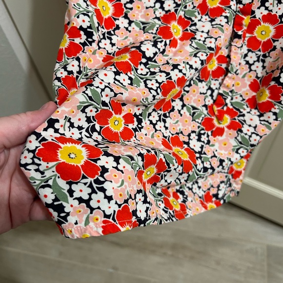 JCREW floral wrap dress- size large - Picture 7 of 7